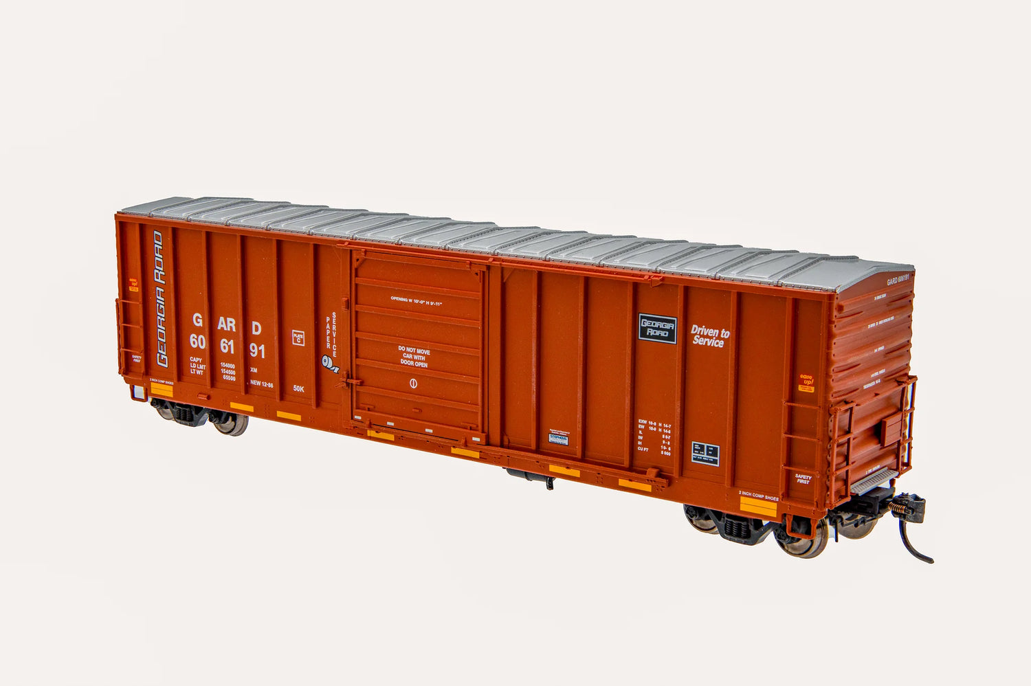 HomeShops HFB-055-002 GARD Georgia Road #606167 Master Line CNCF 5000 Boxcar HO Scale