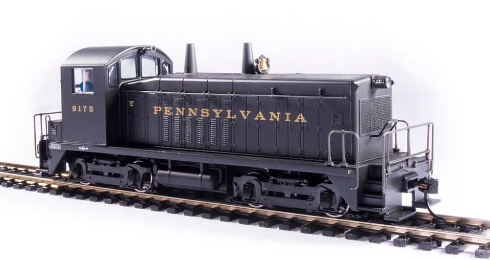 BLI 6730 EMD NW2, PRR Pennsylvania #9168, Brunswick Green, Paragon4 Sound & DCC, HO Scale