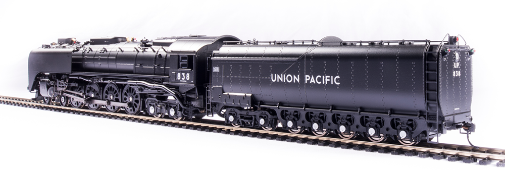 BLI 6644 4-8-4, Class FEF-3, UP Union Pacific #842, Black & Graphite, Paragon4 Sound & DCC, Smoke, HO Scale