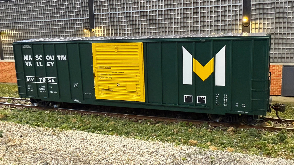 HomeShops HFB-061-001 MV 7058 - HO-Scale Mascoutin Valley Atlas FMC 5347 Box Car