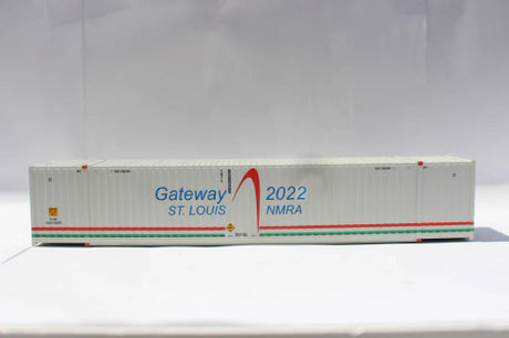 JTC MODEL TRAINS 953059 "VS" GATEWAY 2022 53' Commemorative Container (HO Scale 1:87) Single container with IBC castings at 53' corner HO Scale