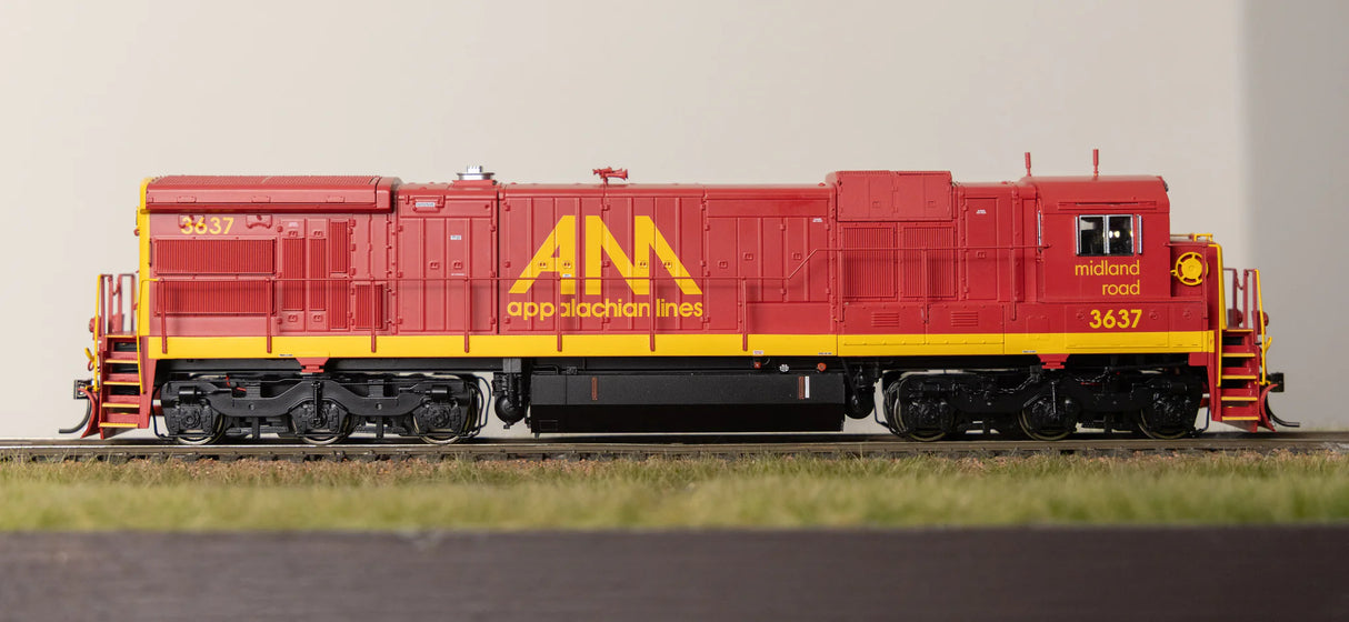 HomeShops AM Allegheny Midland #3630 - HO Scale DCC/Sound Equipped GE C36-7 Locomotive