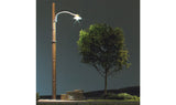 Woodland Scenics  5638 Wooden Pole Street Light - Just Plug(TM) -- pkg(3)   (SCALE=N)  Part # 785-5638