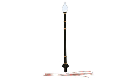 Woodland Scenics  5649 Lamp Post Street Light - Just Plug(TM) -- pkg(2)   (SCALE=O)  Part # 785-5649