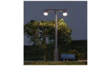 Woodland Scenics  5676 Twin Lamp Street Light - Just Plug(TM) -- pkg(3)   (SCALE=HO)  Part # 785-5676