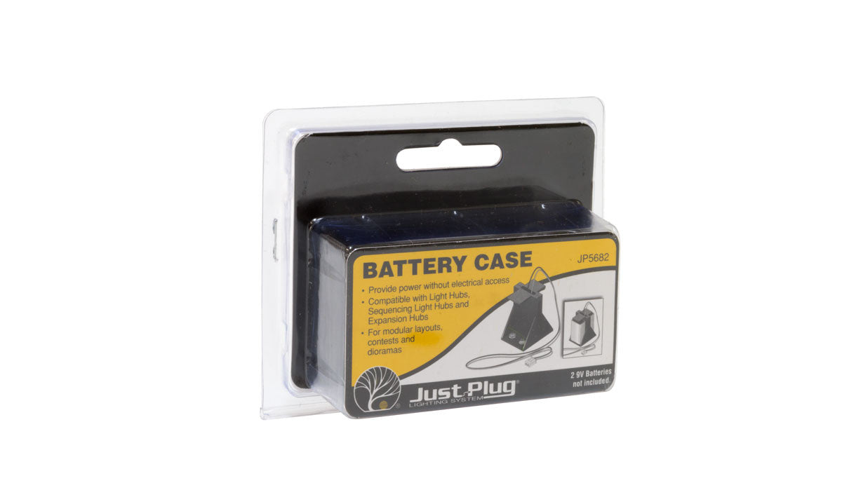 Woodland Scenics 5682 Battery Case - Just Plug  (SCALE=ALL)  Part # 785-5682