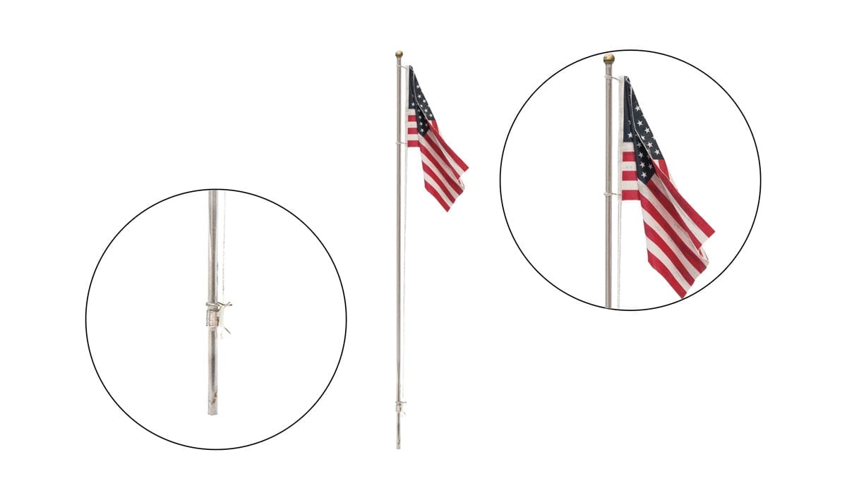 Woodland Scenics 5925 US Flags Poles - Just Plug Value Pack HO or N Scale