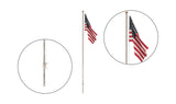 Woodland Scenics 5925 US Flags Poles - Just Plug Value Pack HO or N Scale