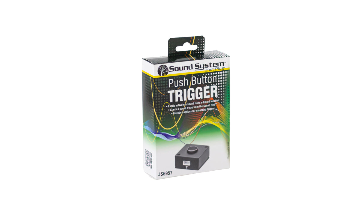 Woodland Scenics JS6957 Push Button Trigger for Sound Hub Just Plug All Scale