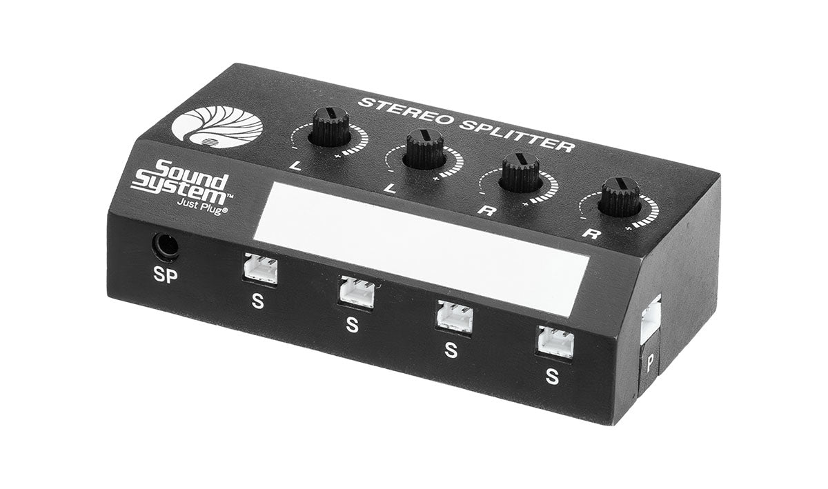Woodland Scenics JS6962 2 Stereo Splitter for Sound Hub Just Plug All Scale