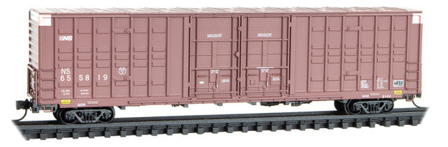 MICRO TRAINS 103 00 190 60’ boxcar NS Norfolk Southern #655819 N Scale