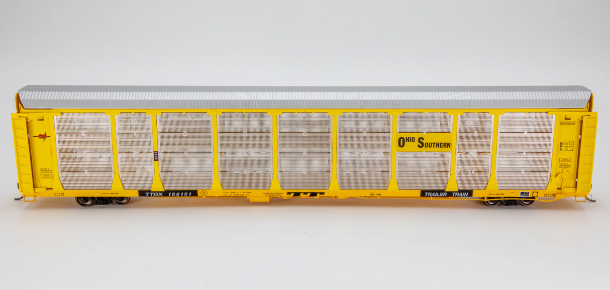 HomeShops HFF-004-005 TTGX Ohio Southern #603962 - Intermountain Bi-Level Auto Rack HO Scale