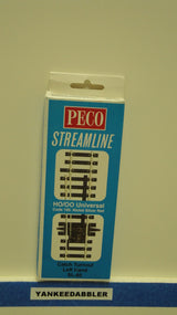 SL-85 Peco / SL-85 HO Code 100 Left-Hand Catch Derail Turnout (SCALE=HO ) P Part # PCO-SL-85