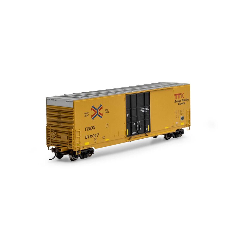 Athearn RND-1182 50' High-Cube Smooth Side Box Car, FBOX #512017 HO Scale