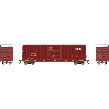 Athearn RND-2076 Exterior Post High Cube Plug Door Box Car, NKCR #50333 HO Scale