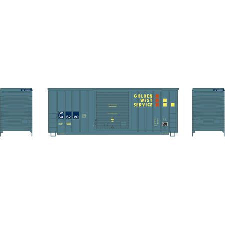 Athearn RND1075 40' High Cube Outside Braced Box, SP/GWS #605220 HO Scale