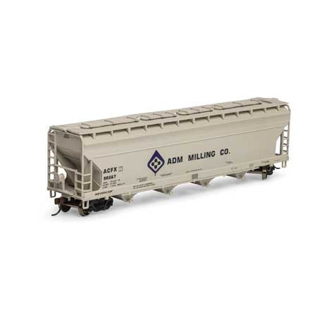 Roundhouse RND1175 ACF 5250 Covered Hopper ACFX - ADM #56667 HO Scale