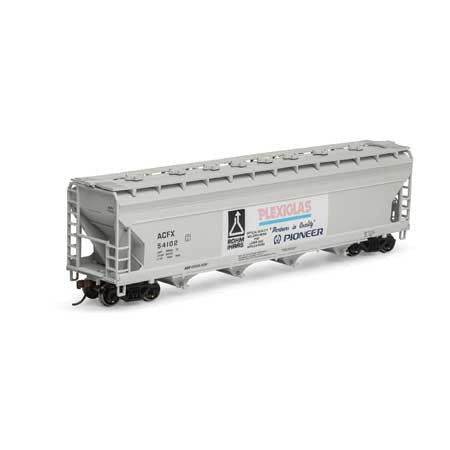 Roundhouse RND1198 ACF 5250 Covered Hopper ACFX - Plexiglas #54102 HO Scale