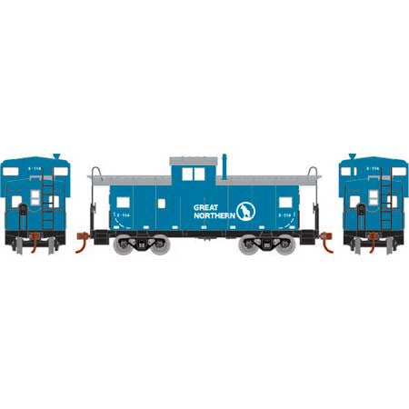 Athearn RND1345 Wide Vision Caboose, GN - Great Northern #X-114 HO Scale