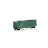 Athearn RND1516 50' Ext Post High Cube Plug Boxcar, CRLE - Coe Rail #119766 HO Scale