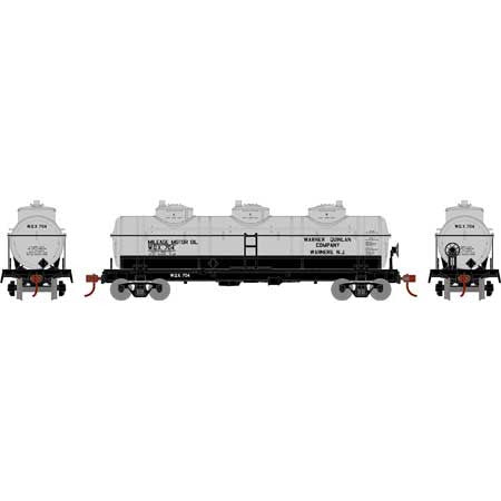 Athearn RND3195 3 Dome Tank Car WQX 4 Pack HO Scale