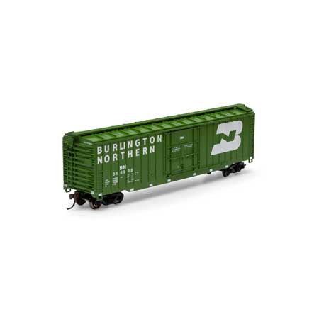 Athearn RND40225 50' OB Plug Door Boxcar, BN - Burlington Northern #316988 HO Scale