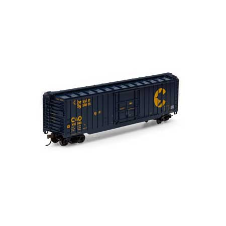 Athearn RND40229 50' OB Plug Door Boxcar, C&O - Chessie System #481045 HO Scale