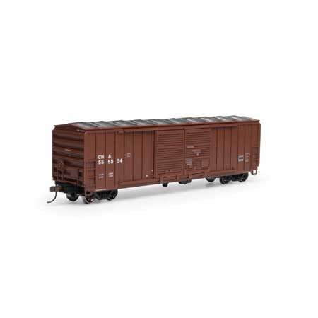 Athearn RND97981 50' FMC 5283 DD Boxcar, CN Canadian National #555054 HO Scale