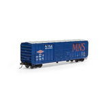 Athearn RND97983 50' FMC 5283 DD Boxcar, MNS #900008 HO Scale