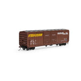 Athearn RND97991 50' FMC 5283 DD Boxcar, SP/Speed Letter #245172 HO Scale