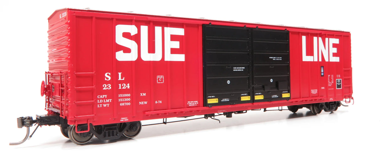 HomeShops HFB-032-002 SL Sue Line #23023 - Rapido PC&F 5258 50' Double Door Box Car HO Scale