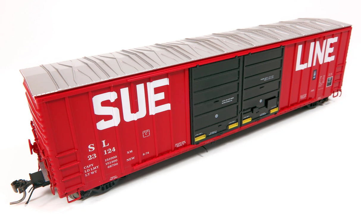 HomeShops HFB-032-002 SL Sue Line #23023 - Rapido PC&F 5258 50' Double Door Box Car HO Scale