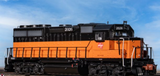 Scaletrains SXT41991 EMD GP40 Phase Ia3, Milwaukee Road/1960s-1970s Era #2040 - DCC & Sound N Scale