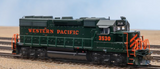 Scaletrains SXT42011 Rivet Counter N Scale EMD GP40 Phase IIc, Western Pacific/Perlman Green/Without Front Pilot Stripes #3530 - DCC & Sound N Scale