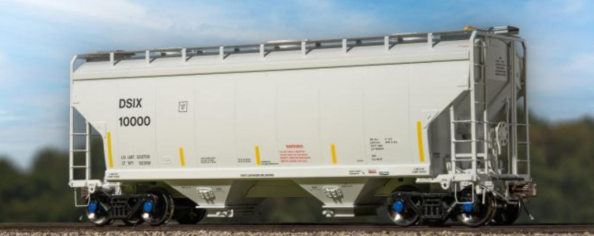Scaletrains SXT41111 Gunderson 3250 Covered Hopper, Dowell Schlumberger Industrial/DSIX #10033 HO Scale