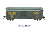 HomeShops NFB-004-002 STLC - St Louis County Railway #426 Atlas USRA Rebuilt Steel 40' Box Car N Scale