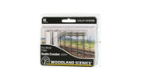 Woodland Scenics 2251 Pre-Wired Poles Double Crossbar N Scale