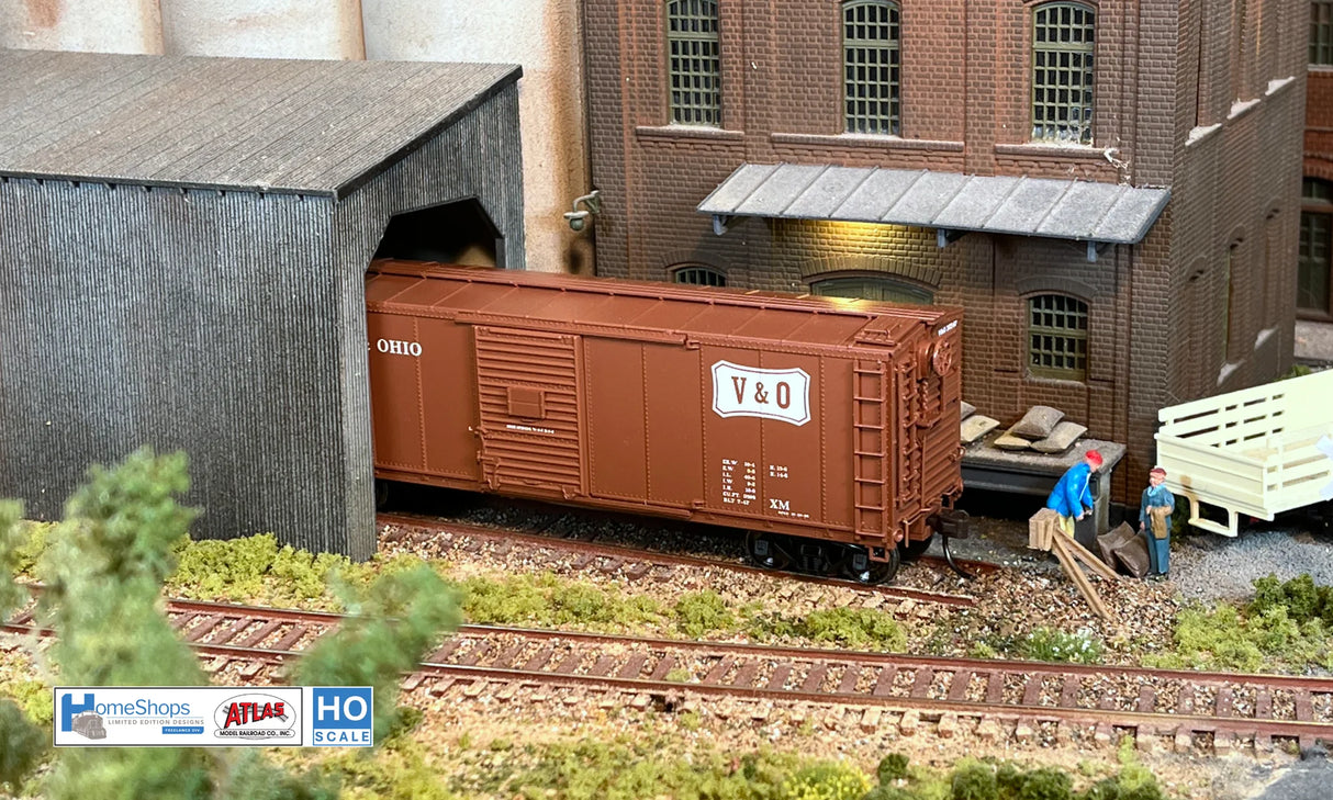 HomeShops HFB-041-001 V&O - Virginia & Ohio #30347 Atlas USRA Rebuilt Steel 40' Box Car HO Scale