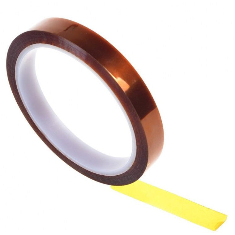 Kapton Tape 10mm about  1/3” roll of high-quality Kapton tape which is perfect  for securing and isolating decoders in both HO and N scale
