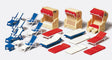 Image for 590-17308 Beach Chrs/Lngs/Huts 18/