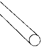Image for 570-90291 Acrylic Rod 8.5x1/16" 40/