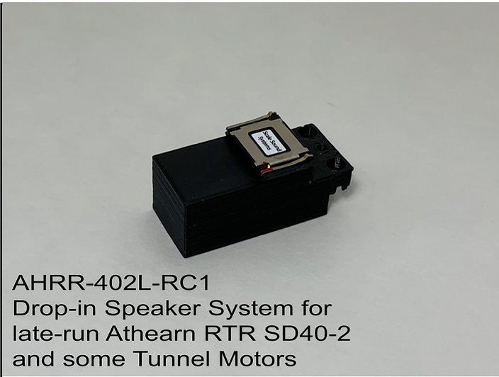 Scale Sound Systems AHRR-402L Athearn RTR early/mid-production SD40-2 & Tunnel Motors AHRR-402L-RC1