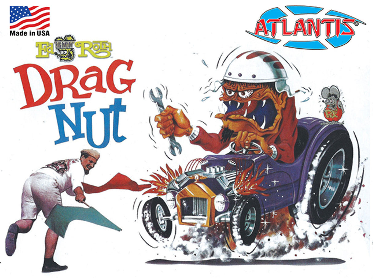 Atlantis 1303 Ed Roth Drag Nut Kit 1:25 Scale
