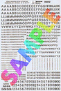 Image for 460-90252 Gothic Alpha & Nmbr Blk