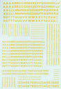 Image for 460-70056 Alphabet Block Gothic yel