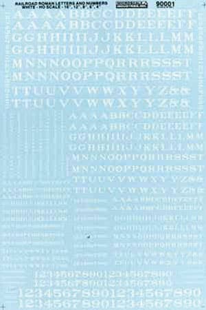 Image for 460-90001 Rlrd Rmn Alpha/Nmbrs Wht