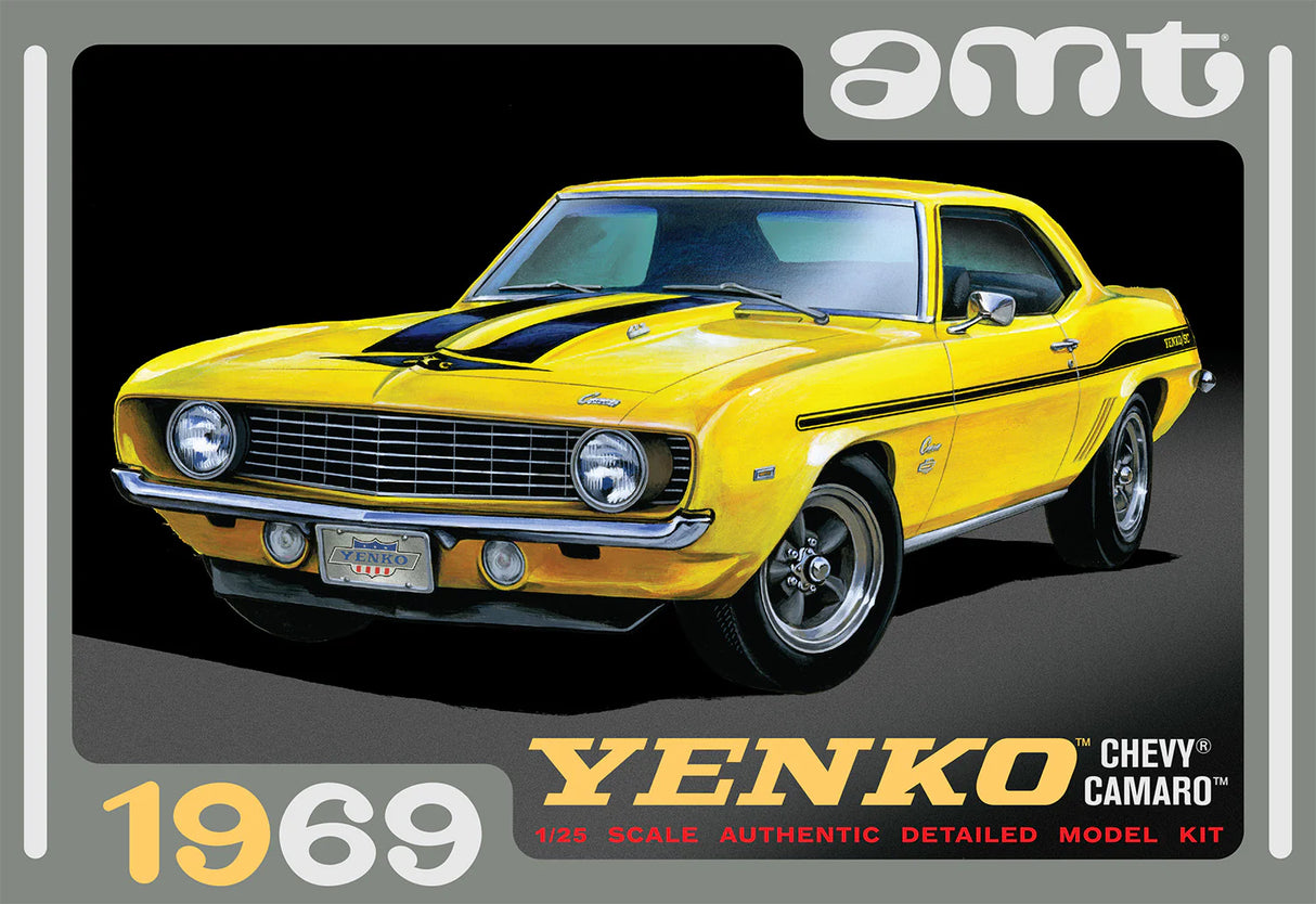 AMT 1093 1969 Yenko Chevy Camaro 1/25 Scale Model Kit