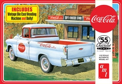 AMT 1094 1955 Chevy Cameo Pickup Truck Coca-Cola Kit 1:25 Scale