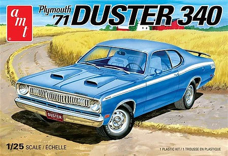 AMT 1118 1971 Plymouth Duster 340 1/25 Scale Model Kit