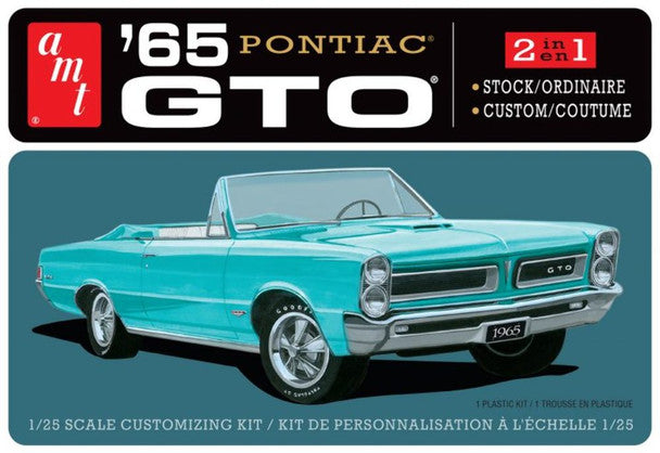 AMT 1191 1965 Pontiac GTO Convertible 1/25 Scale Model Kit